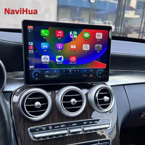 NaviHua Android 13 256GB 13.3inch Carplay DVD Automotive Interior Kit for Mercedes Benz <b>C</b> W205 GLC X253 2015 2018 - Product Image 1