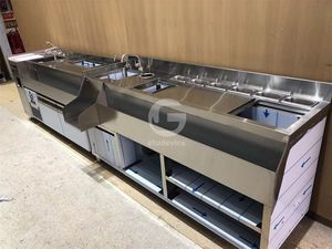 Estación de Bar Móvil, Barra de Cócteles, Vinoteca Comercial, Acero Inoxidable, Eléctrica, Capacidad Personalizable, Mesa de Cócteles Impermeable, Mesa de Té - Product Image 4