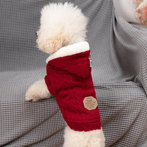 Voor warme wollen huisdierkleding Casual fluwelen verdikte trui Grensoverschrijdende kleine honden Herfst en winter - Product Image 1