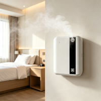 Diffuseur d'arômes sans eau en plastique de 500 ml, design personnalisé, pour usage commercial, machine à huiles essentielles HVAC, contrôlée par application, pour la maison
