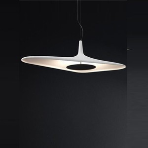 โคมไฟเพดานรุ่น Cloud Series สีดำ ทำจากเรซิ่น พร้อมหลอดไฟ LED ป้องกันแสงสะท้อน เหมาะสำหรับบ้านและโรงแรม - Product Image 4