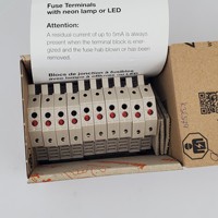 1011300000 Weid-muller 100% Neuf et Original WSI 6/LD Bornier 10-36 V CC/CA Bornes à Fusibles Connexion par Vis