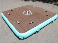 Drop Stitch Pad Plate-forme de natation flottante Air Raft Yacht Jet Ski Dock Plate-forme gonflable