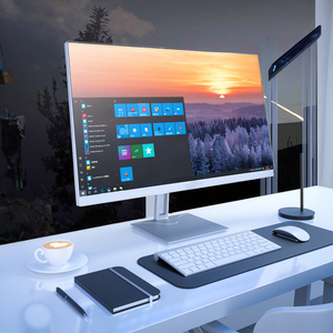 คอมพิวเตอร์ออลอินวันขนาด 23.8 นิ้ว รุ่น Super <span class=keywords><strong>Slim</strong></span> MATX สำหรับสำนักงาน ใช้ซีพียู Core I3 I5 ผลิตภัณฑ์ AI สำหรับหน่วยงานราชการ คอมพิวเตอร์ตั้งโต๊ะ - Product Image 1