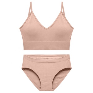 Vente en gros Ensemble de nuisette soutien-gorge et culotte sans couture pour femme - Product Image 4