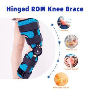 Attelle de genou articulée en aluminium avec verrouillage d'angle, orthèse post-opératoire pour la rééducation des lésions du ménisque et des ligaments croisés antérieurs - Product Image 3