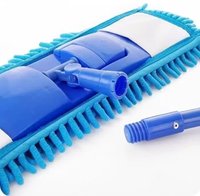 Serpillère plate en microfibre chenille pour le nettoyage des sols – Produits de nettoyage haut de gamme pour serpillières – Prise en charge de la personnalisation de la couleur, de la taille et du poids – Vente en gros