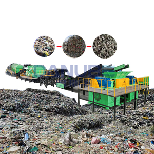 Machines de tri des déchets, équipement de centre de tri des déchets, transformation des déchets municipaux en briquettes de bois pour les centrales électriques à biomasse - Product Image 1