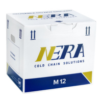 Boîte de refroidissement réutilisable NERA Série M pour échantillons de salive – Chaîne du froid économique pour l'expédition de RNA/DNA et la logistique de la recherche clinique