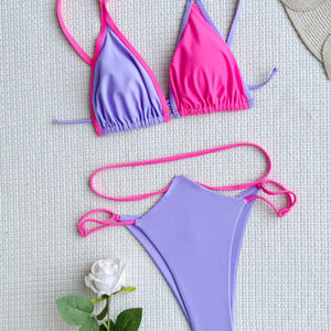 YY5338 Японская спортивная одежда для подростков и молодых девушек, лидер продаж, сексуальные азиатские женщины в 18 бикини, купальники с различными узорами с принтом - Product Image 4