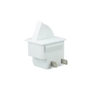 Interruttore della lampada di contatto della porta 2 pin normalmente chiudere interruttori a pulsante per frigoriferi, congelatori, frigo 5a 250vac