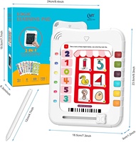 OED/ODM 2 en 1 Machine d'apprentissage éducative jouets tablette d'écriture cartes multiples électronique LCD dessin Pad jouet pour enfants