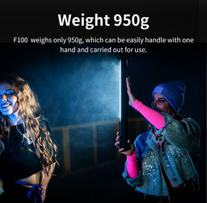 ZHIYUN FIVERAY F100 100W Tube lumineux LED RVB Baguette lumineuse pour photographie Streaming Interview Tiktok <span class=keywords><strong>Youtube</strong></span> VS Sokani X25 - Product Image 3