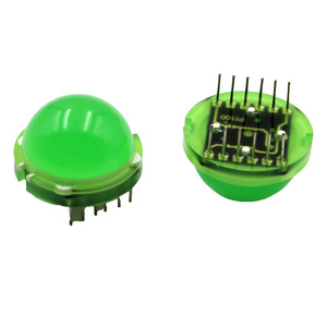 Feux indicateurs LED rouges et verts de qualité industrielle DLC-6SRD, 20 mm, IP20, haute luminosité, CRI élevé 80-90, durée de vie de 50 000 heures - Product Image 3