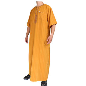 Vente directe d'usine de thobe <span class=keywords><strong>pour</strong></span> hommes de style marocain de haute qualité <span class=keywords><strong>pour</strong></span> la prière - Product Image 4
