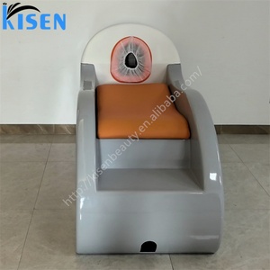 Kisen Machine de Salon Automatique, Lit de Massage pour Shampoing, Chaise de Spa Capillaire, Fumigation, Lumière LED, Connexion Électrique - Product Image 4