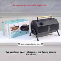 Andong Plaque chauffante en fonte pour grillades et grillades pour barbecue en plein air Plaques chauffantes antiadhésives et grillades pour réchauds de camping