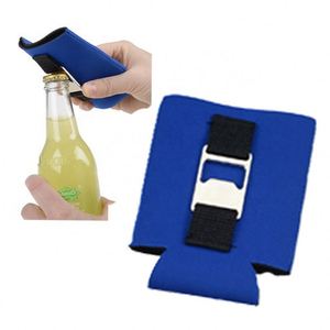Customized Neoprene Can Cooler Stubby Cooler Beer Can <b>Bottle</b> Stubby Holder Sleeve With Beer Opener - Product Image 1
