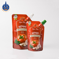 Pochette d'emballage alimentaire pour bébé à presser debout imprimée personnalisée réutilisable 15ml 180ml boisson liquide boisson jus sacs rechargeables