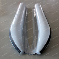 Mini kayak gonflable d'usine, bouée flottante en forme de banane, ponton gonflable pour la pêche