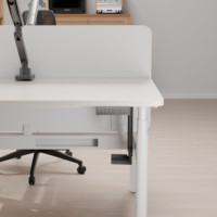 Bureau électrique ergonomique moderne PRORIALS réglable en hauteur pour l'étude ou le travail sur ordinateur, poste de travail pour usage au bureau