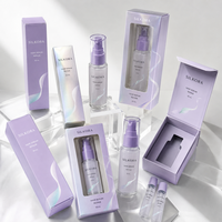 Private Label OEM ODM Großhandelslieferant Maßgeschneiderte Haarserum-Verpackungsbox PET-Fenster Faltkarton 50ml Reparatur Matt-Laminierung