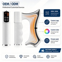 Masseur électrique pour fascias avec chaleur et vibrations, Gua Sha rechargeable, grattoir musculaire 9 vitesses pour la maison, le bureau, la salle de sport, OEM