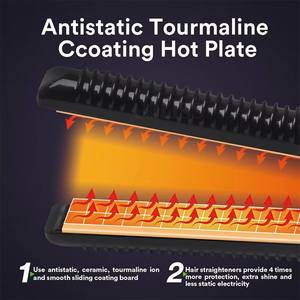 Plancha y <span class=keywords><strong>Rizador</strong></span> de <span class=keywords><strong>Pelo</strong></span> 2 en 1, Plancha Pequeña de Cerámica, <span class=keywords><strong>Rizador</strong></span> de <span class=keywords><strong>Pelo</strong></span>, Herramienta de Peinado <span class=keywords><strong>para</strong></span> Alisar y Rizar Cabello <span class=keywords><strong>Corto</strong></span> - Product Image 6