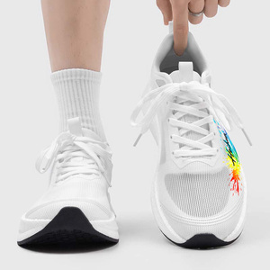 Meike Graffiti Fashion Trend - Zapatillas deportivas con cordones <span class=keywords><strong>para</strong></span> hombre y mujer, transpirables, de malla, ligeras, atléticas, <span class=keywords><strong>para</strong></span> caminar, informales - Product Image 3