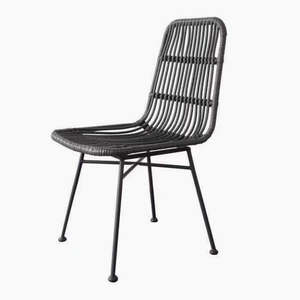 Chaises en rotin empilables légères et confortables pour l'extérieur, vente en gros européenne et américaine, pour hôtels, restaurants, cafés - Product Image 2