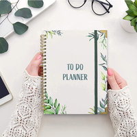 Carnet de notes personnalisé, planificateur quotidien, impression de Journal parfait et fournitures de bureau non datées, bloc-notes pour femmes