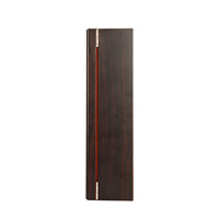 Nouveau design 2026 : Organisateur de stylos en bois à double étage, présentoir à stylos peint avec rangement verrouillable