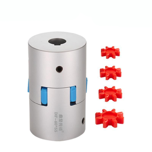 Thu nhỏ trượt chéo/oldham kẹp kim loại linh hoạt khớp nối hàm khớp nối máy móc động cơ chi phí thấp cao su kết cấu thép OEM - Product Image 5