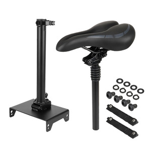 Siège antichoc réglable en métal personnalisable pour scooter électrique <span class=keywords><strong>Ninebot</strong></span> <span class=keywords><strong>MAX</strong></span> <span class=keywords><strong>G30</strong></span> doté de la technologie d'absorption des chocs - Product Image 2