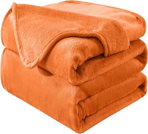 Gran oferta, manta de forro polar suave peluda promocional personalizada, manta de forro polar de Sherpa de franela de felpa de microfibra - Product Image 3