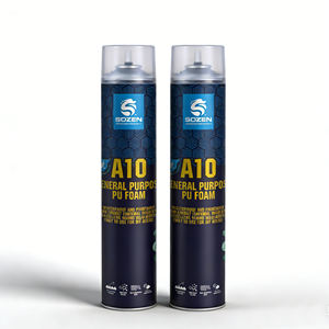 SOZEN-A10 Mousse polyuréthane monocomposant à usage général, mastic silicone pour le remplissage et la fixation des trous de construction - Product Image 6