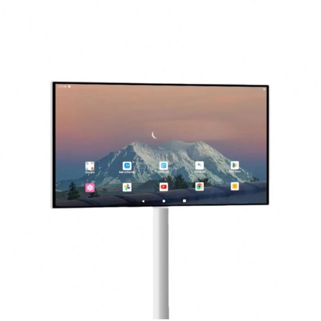 21.5 Inch LED White Screen Interactive Smart TV with Portable Camera 1080P 120Hz USB Interface Mobile Android