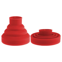 Mode Pliant Universel Sèche-Cheveux Diffuseur Accessoires Silicone Sèche-Cheveux Diffuseur