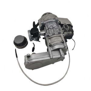 Nuevo conjunto de motor de <span class=keywords><strong>Mini</strong></span> Moto Dirt <span class=keywords><strong>Bike</strong></span> de 2 tiempos de 49cc con carburador CDI encendido Kick Start motocicleta eléctrica - Product Image 5