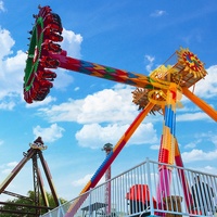 Manèges de fête foraine : Grand Pendule Rotatif à 24 Places pour Adultes, Jeux Extérieurs à Sensations Fortes, Prix