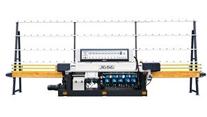 Machine à chanfreiner le verre certifiée CE, polissage en ligne droite, angle de 45 degrés, moteur à essence, machine à chanfreiner le verre haute puissance - Product Image 2