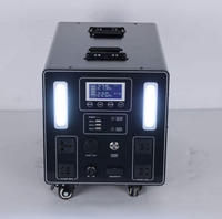3500W Pembangkit Listrik Portabel Gelombang Sinus Murni LiFePO4 Generator Tenaga Surya Dengan Pengisian Cepat QC3.0 PD Catu Daya Cadangan untuk Berkemah di Luar Ruangan