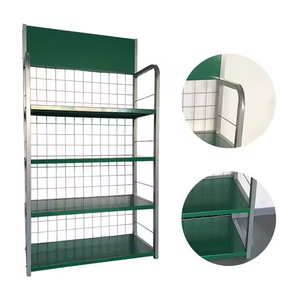 Exhibidor Metálico <span class=keywords><strong>de</strong></span> Múltiples Niveles con Recubrimiento en Polvo para Bebidas y Snacks en Supermercados - Product Image 3