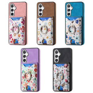 Étui de téléphone à rabat en cuir PU avec porte-carte pour Samsung S24 Ultra S25 Plus S23 S21 FE A22 4G <span class=keywords><strong>5G</strong></span> A33 A53 A73 <span class=keywords><strong>Compatible</strong></span> 4G <span class=keywords><strong>5G</strong></span> - Product Image 6