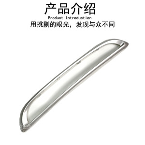 กรอบกระจังหน้า Mercedes-Benz Smart 451 รุ่น 4518880051 สีเงินใหม่ อะไหล่ทดแทน ABS - Product Image 3