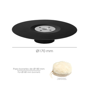 Disco Abrasivo in Nylon / 178 mm. Filettatura M14 - Product Image 3