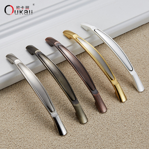 Modern China Zinc Handles for Cabinets Drawers Wardrobes Dressers Bedrooms Bathrooms Living Rooms Kitchen - Product Image 2