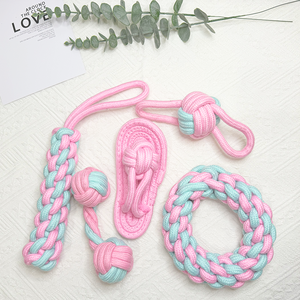 Yenilik tasarlanmış en çok satan yıkılmaz köpek diş çıkarma dayanıklı pamuk halat Pet oyuncaklar büyük ve orta köpekler için oyuncaklar çiğnemek - Product Image 4