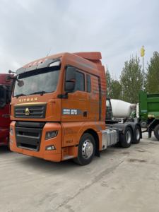 Camión tractor de servicio pesado Sinotruk 6X4 confiable para motor Cummins Semirremolque de transporte de carga de larga distancia de alta eficiencia <span class=keywords><strong>Ste</strong></span> - Product Image 3