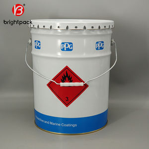 Ventes directes d'usine 20L fer blanc métal personnalisable antirouille et étanche tambour en acier adapté à la peinture et à d'autres produits chimiques - Product Image 5